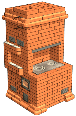 №372 ПОВ – 2500 с комбинированной системой дымооборотов