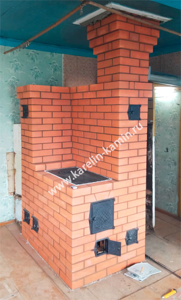 Фотография кухонного очага №331 - karelin-kamin.ru