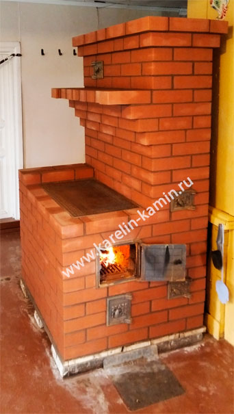 Фотография кухонного очага №332 - karelin-kamin.ru