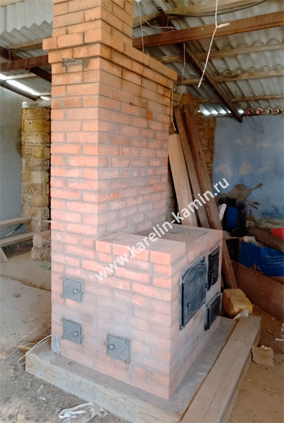 Фотография кухонного очага №82 - karelin-kamin.ru