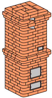 Печь 4 на 4 кирпича порядовка